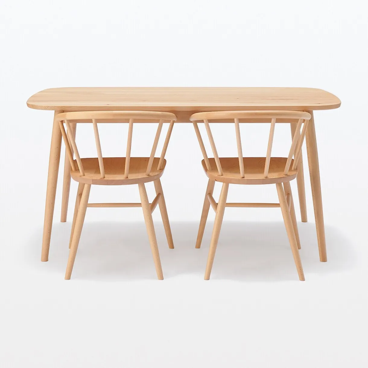 Table en être massif à pieds arrondis ‐ Moyenne