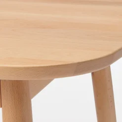 Table en être massif à pieds arrondis ‐ Moyenne