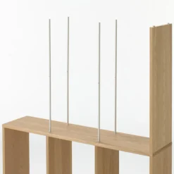 Étagère additionnelle large en chêne ‐ 3 niveaux (Dont Eco‐part. 1,80 €)