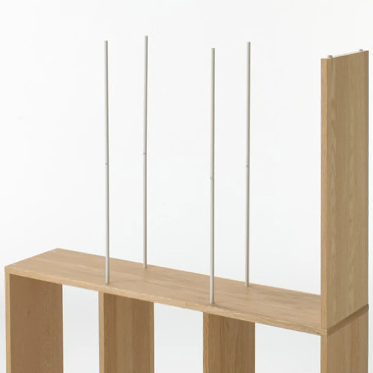Étagère additionnelle large en chêne ‐ 3 niveaux (Dont Eco‐part. 1,80 €)