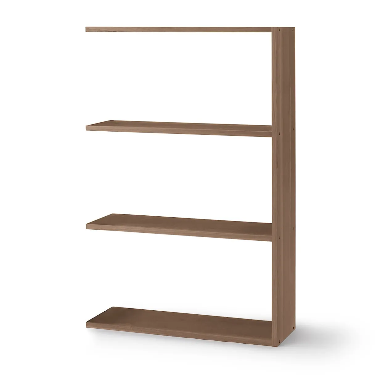 Étagère additionnelle large en noyer ‐ 3 niveaux (Dont Eco‐part. 1,80 €)