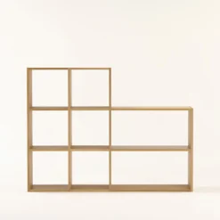 Étagère additionnelle large en chêne ‐ 2 niveaux (Dont Eco‐part. 1,80 €)