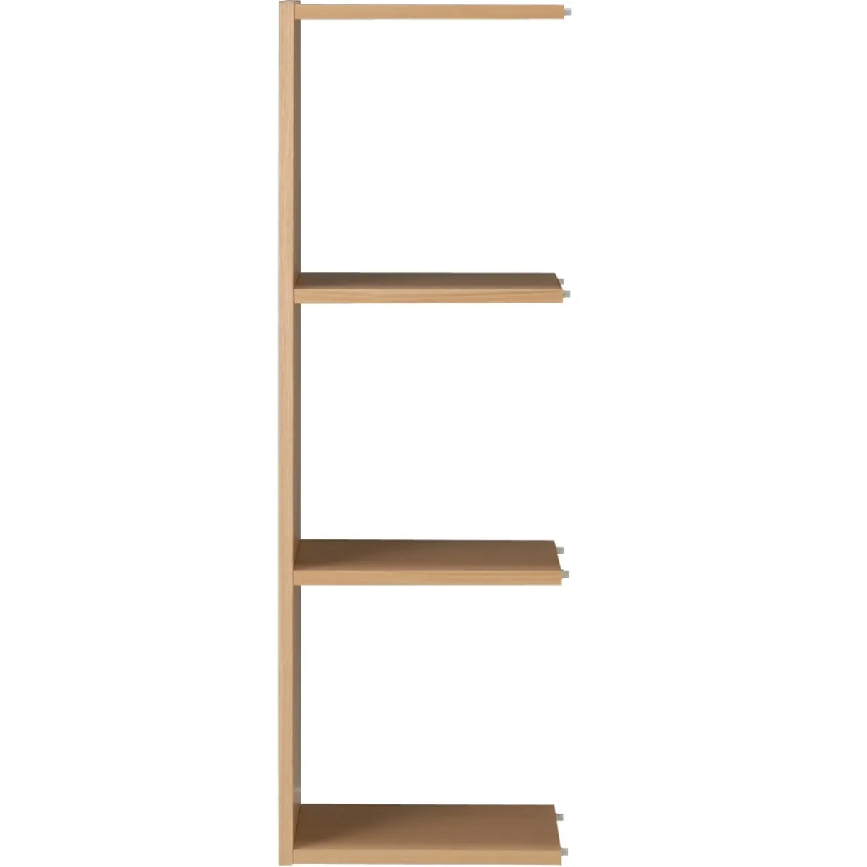Étagère additionnelle étroite en chêne ‐ 3 niveaux (Dont Eco‐part. 0,82 €)