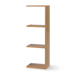Étagère additionnelle étroite en chêne ‐ 3 niveaux (Dont Eco‐part. 0,82 €)