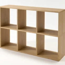 Étagère additionnelle étroite en chêne ‐ 3 niveaux (Dont Eco‐part. 0,82 €)
