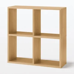 Étagère additionnelle étroite en chêne ‐ 2 niveaux (Dont Eco‐part. 0,82 €)