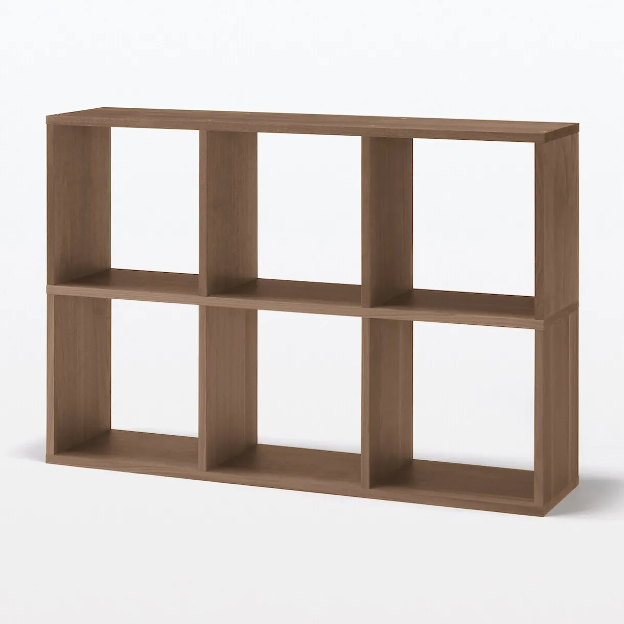 Étagère additionnelle étroite en noyer ‐ 3 niveaux (Dont Eco‐part. 1,80 €)