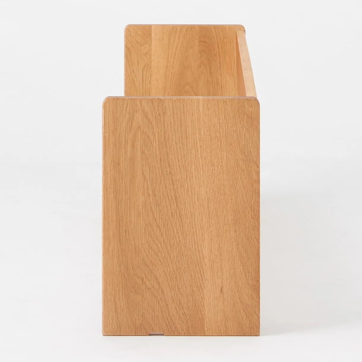Étagère de bureau en bois de chêne