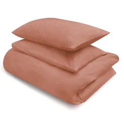 Taie d'oreiller en coton délavé  (Lot de 2)