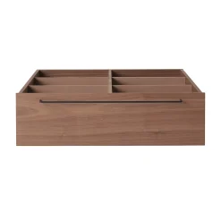 Tiroir pour lit plate‐forme en noyer