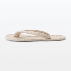 Tongs d'intérieur en coton mélangé