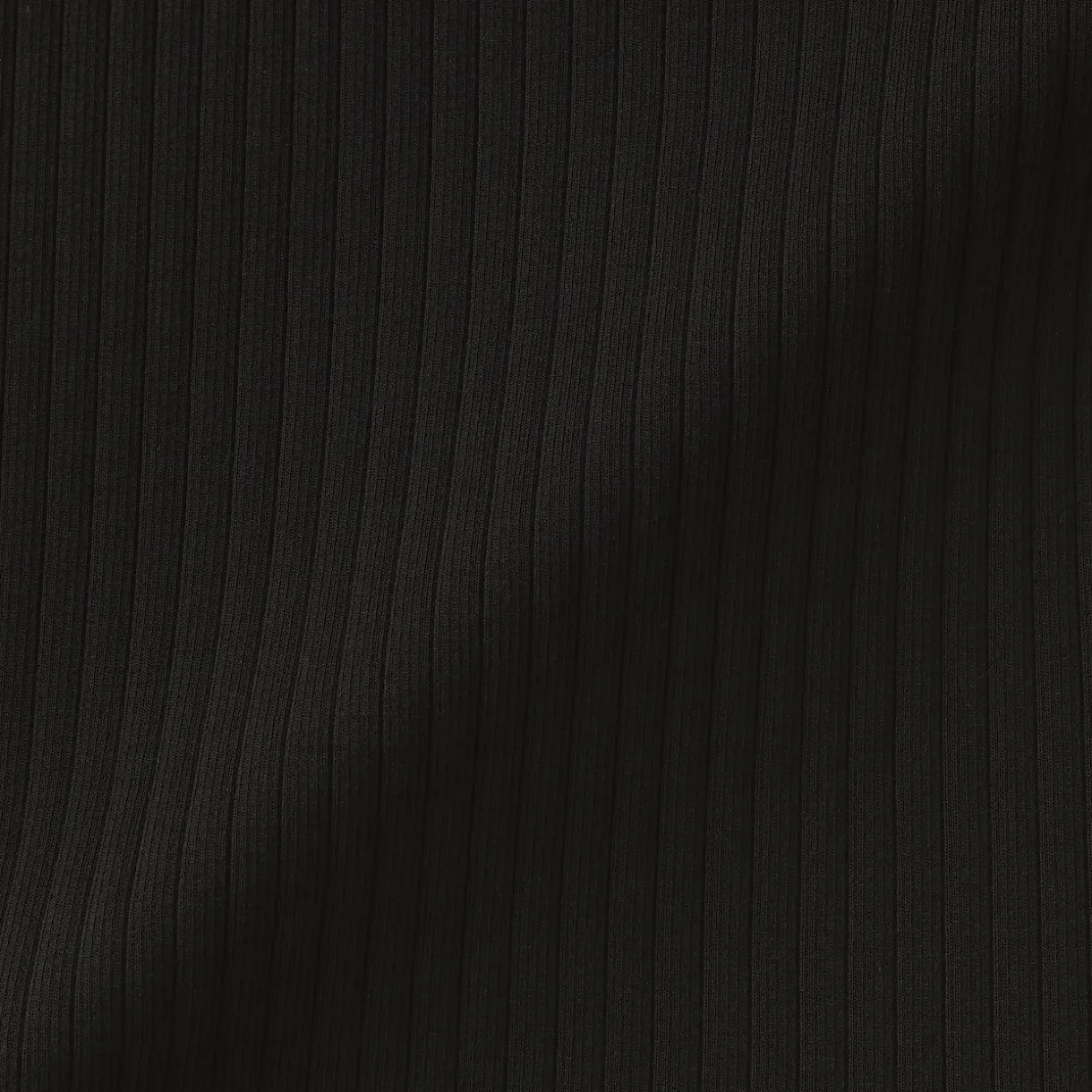 Top brassière court côtelé en coton pour femme