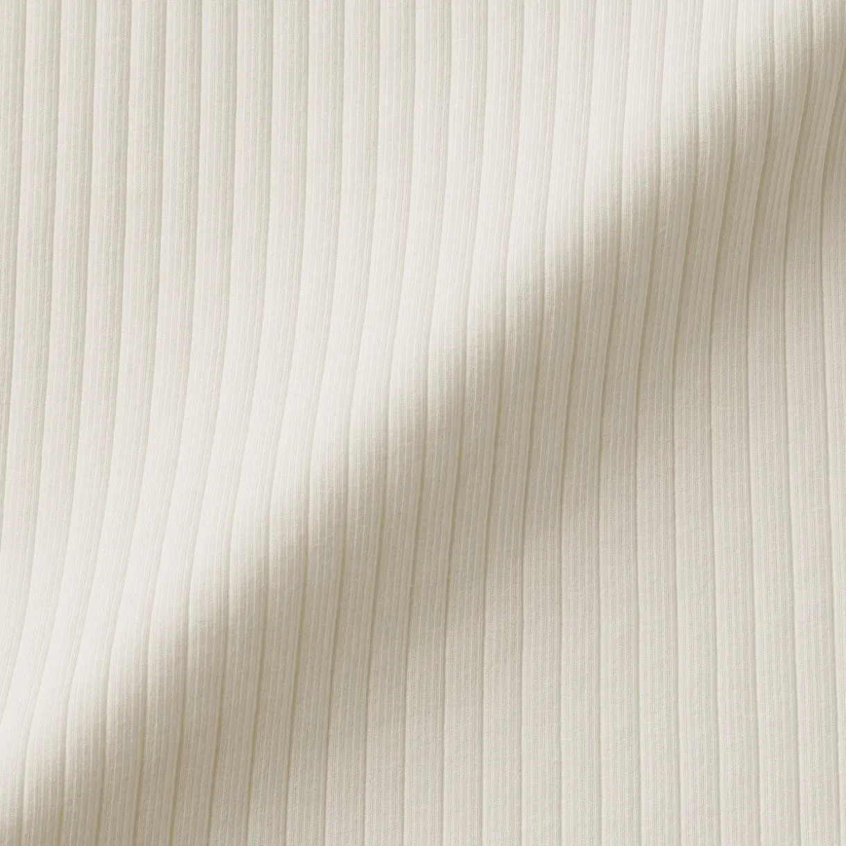 Top brassière court côtelé en coton pour femme
