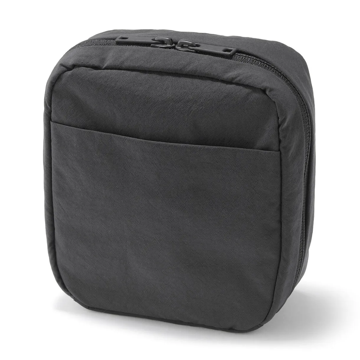 Trousse de maquillage à poser en nylon texturé