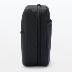 Trousse de maquillage en nylon autoportante