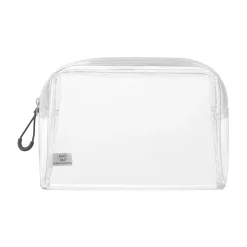 Trousse de toilette transparente ‐ Pochette de voyage 12 x 18,5 x 4 cm