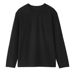 T-shirt à manches longues en jersey torsadé pour femme