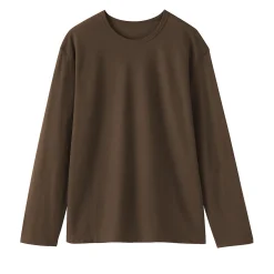 T-shirt à manches longues en jersey torsadé pour femme