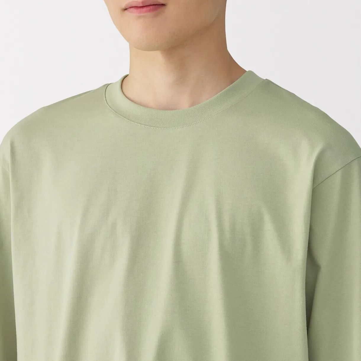 T‐shirt à manches longues en jersey pour homme