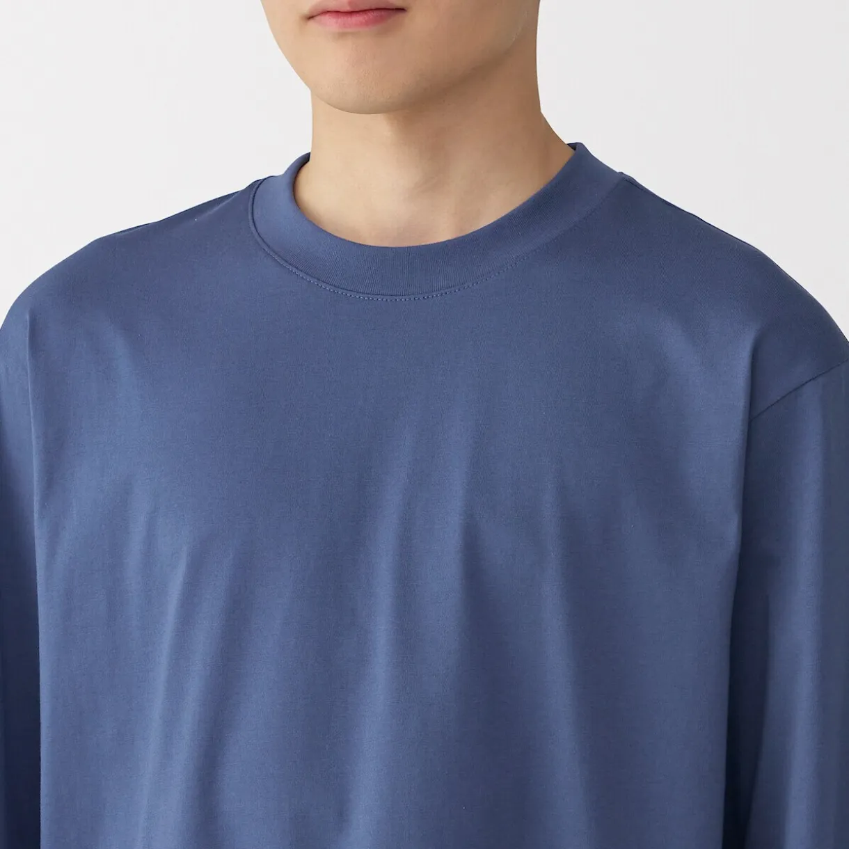 T‐shirt à manches longues en jersey pour homme