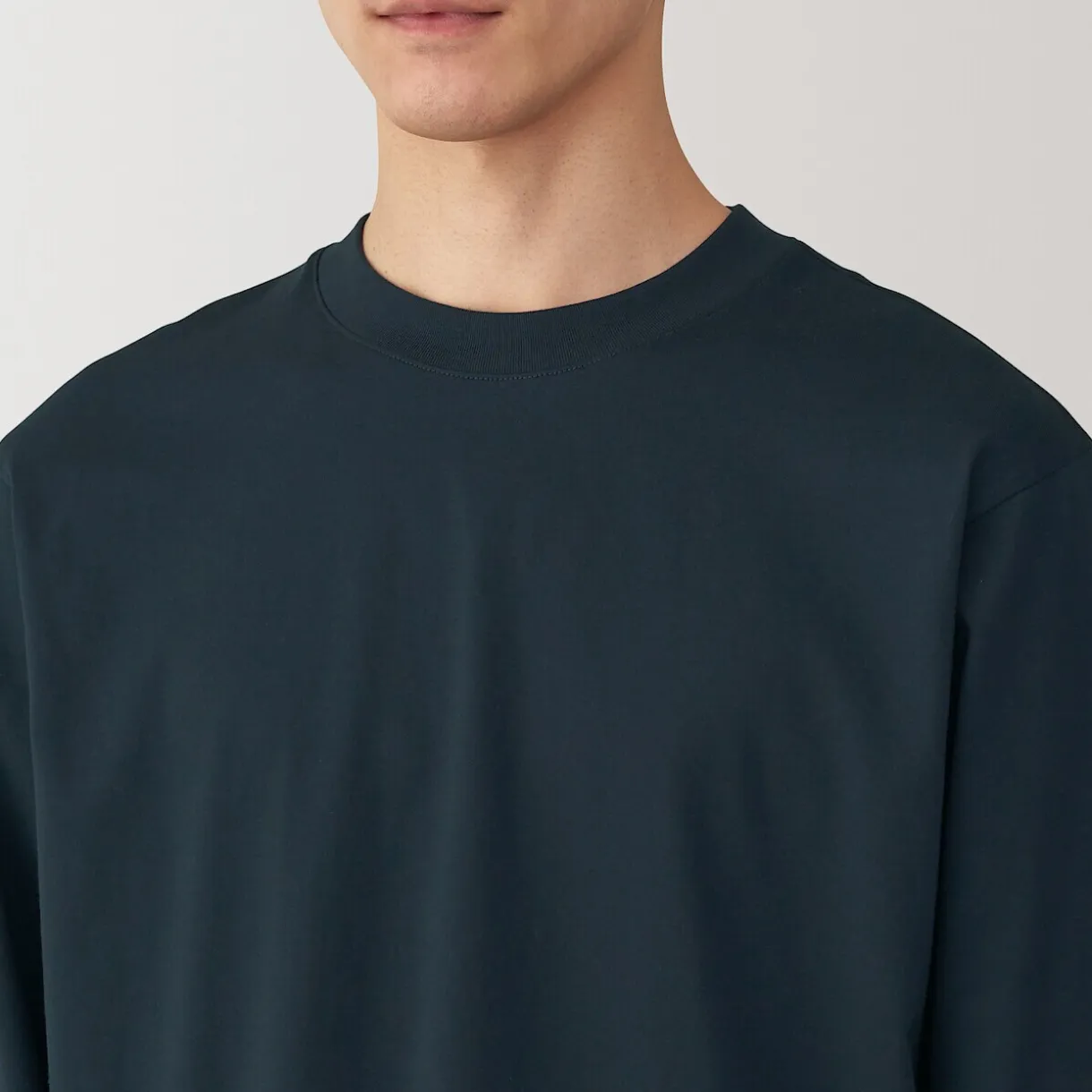 T‐shirt à manches longues en jersey pour homme