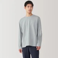 T‐shirt à manches longues en jersey pour homme