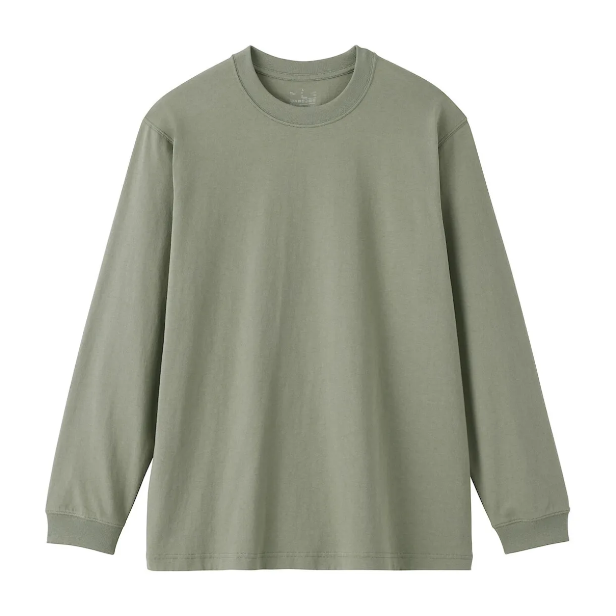 T‐shirt à manches longues en coton épais pour homme