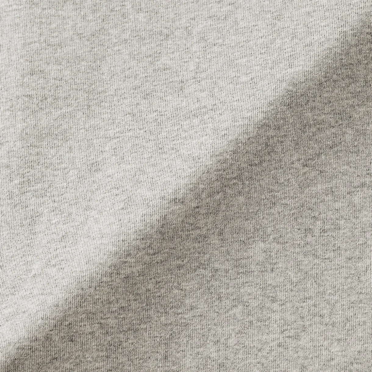 T‐shirt à manches longues en coton épais pour homme