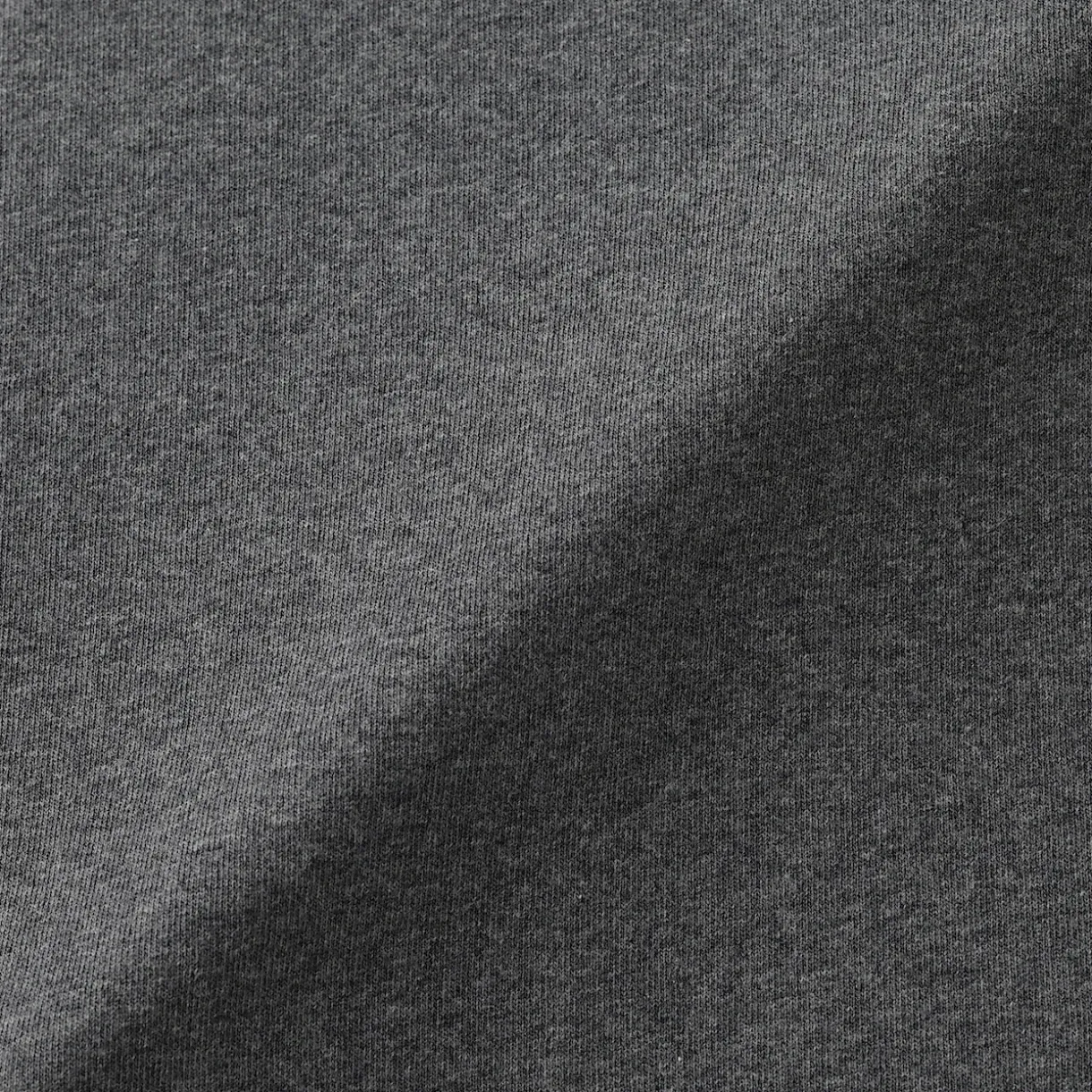 T‐shirt à manches longues en coton épais pour homme