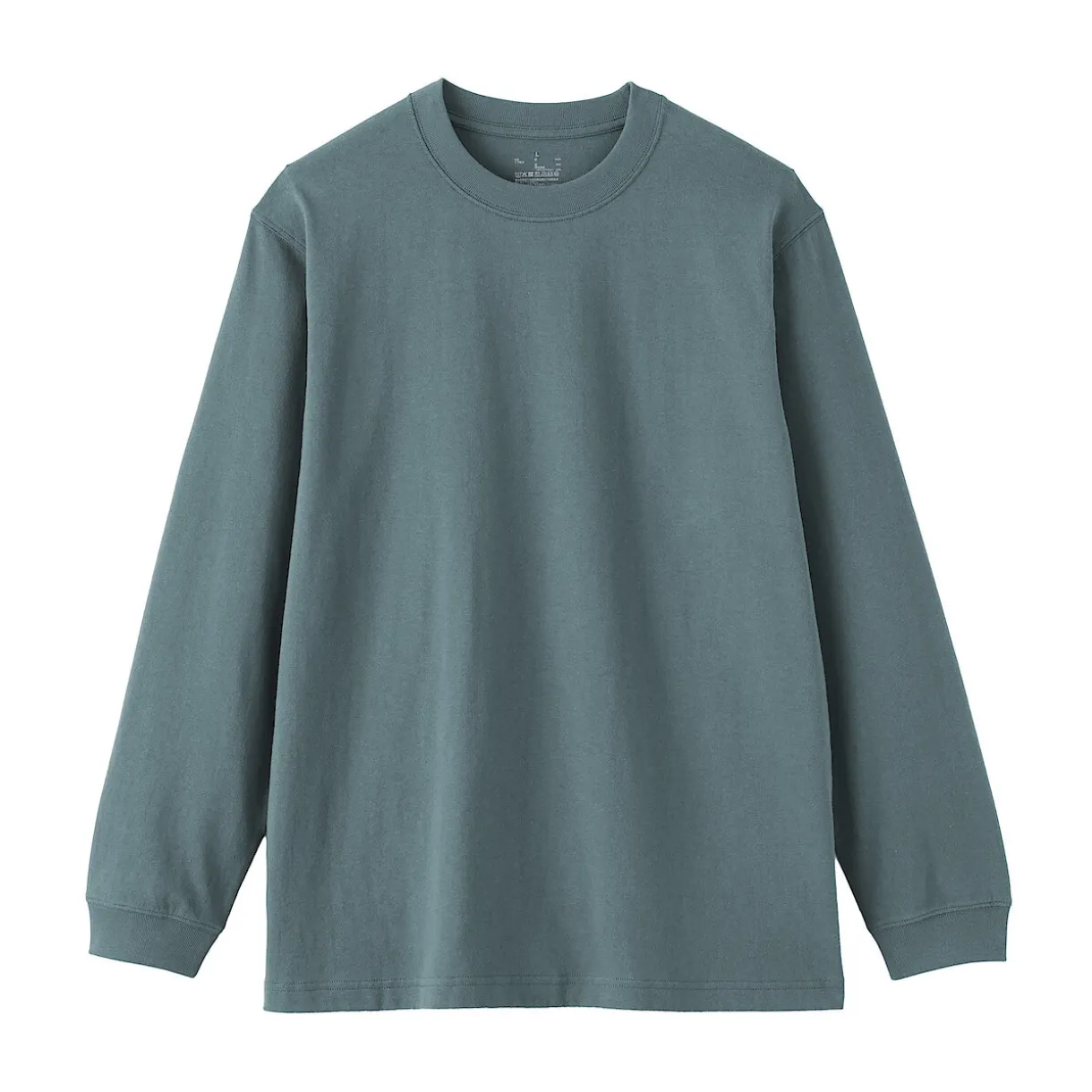 T‐shirt à manches longues en coton épais pour homme