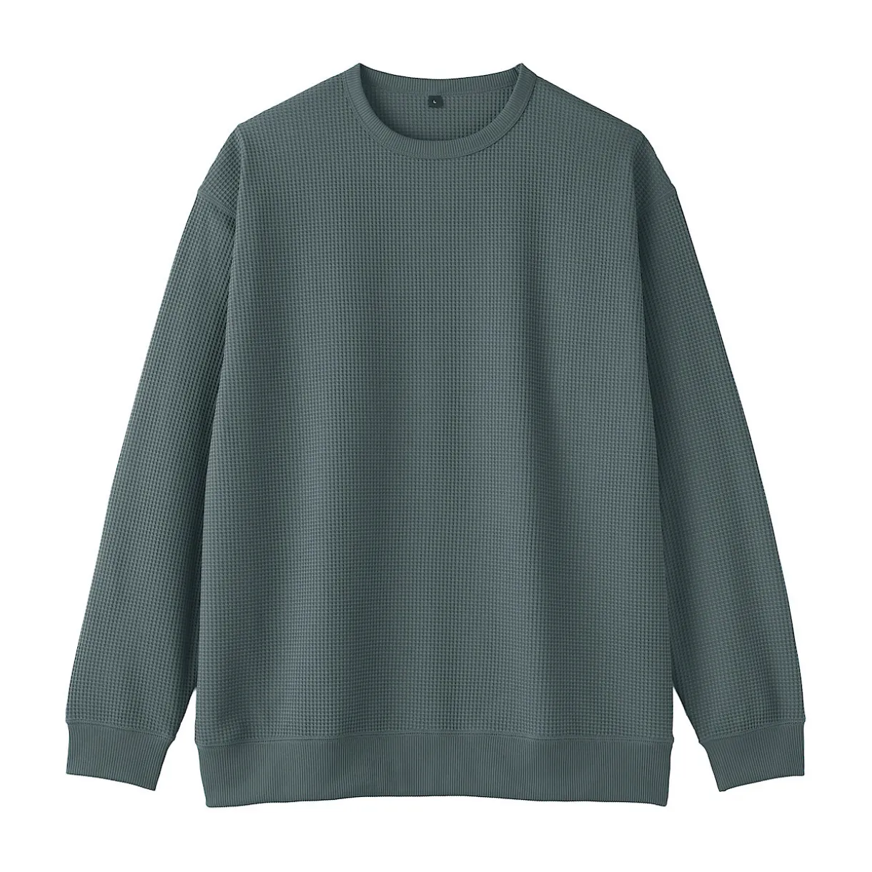 T‐shirt à manches longues gaufré Quick Dry pour homme