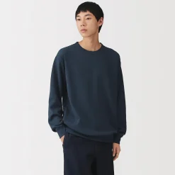 T‐shirt à manches longues gaufré Quick Dry pour homme