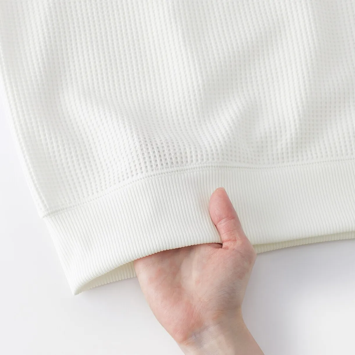 T‐shirt à manches longues gaufré Quick Dry pour homme
