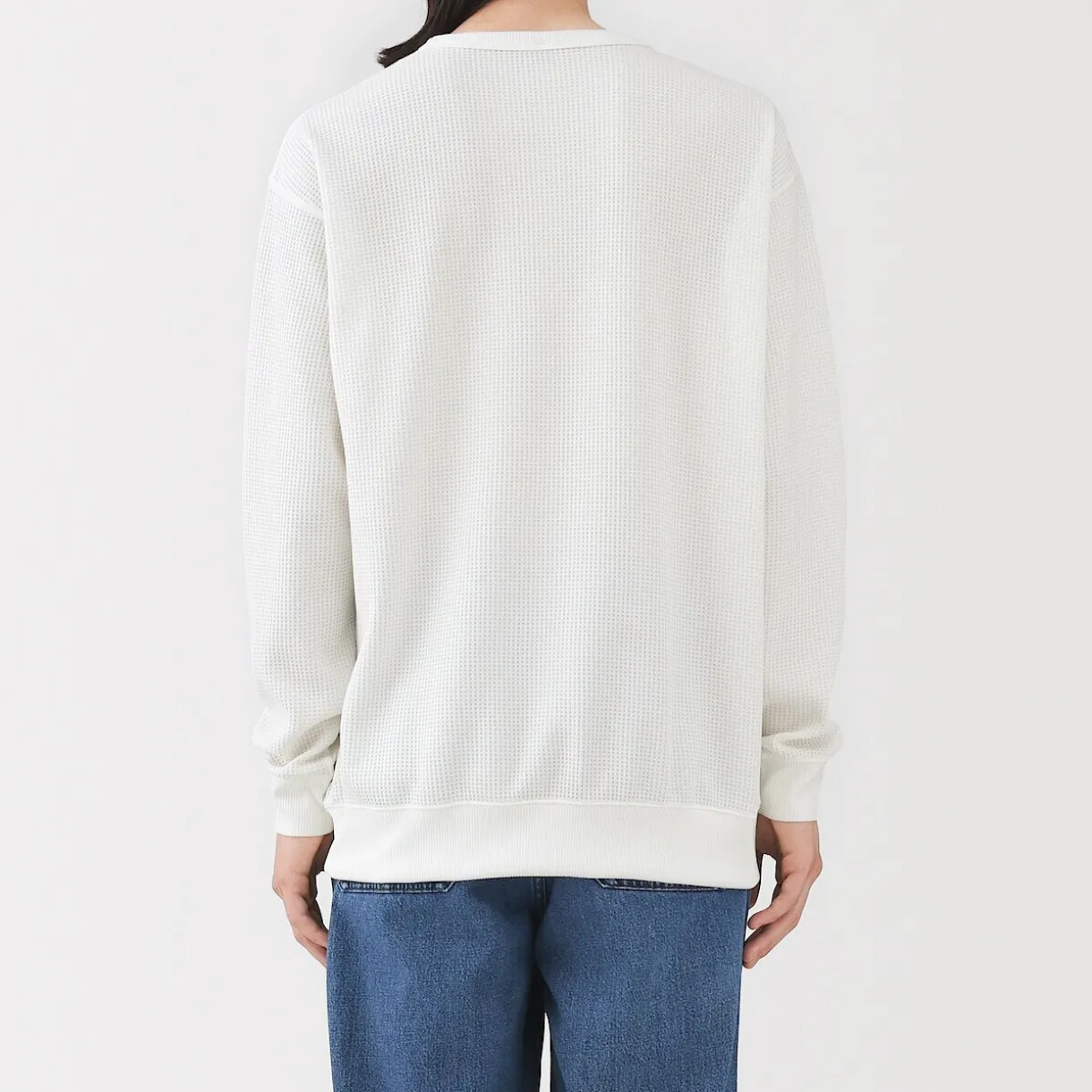 T‐shirt à manches longues gaufré Quick Dry pour homme