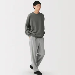 T‐shirt à manches longues gaufré Quick Dry pour homme