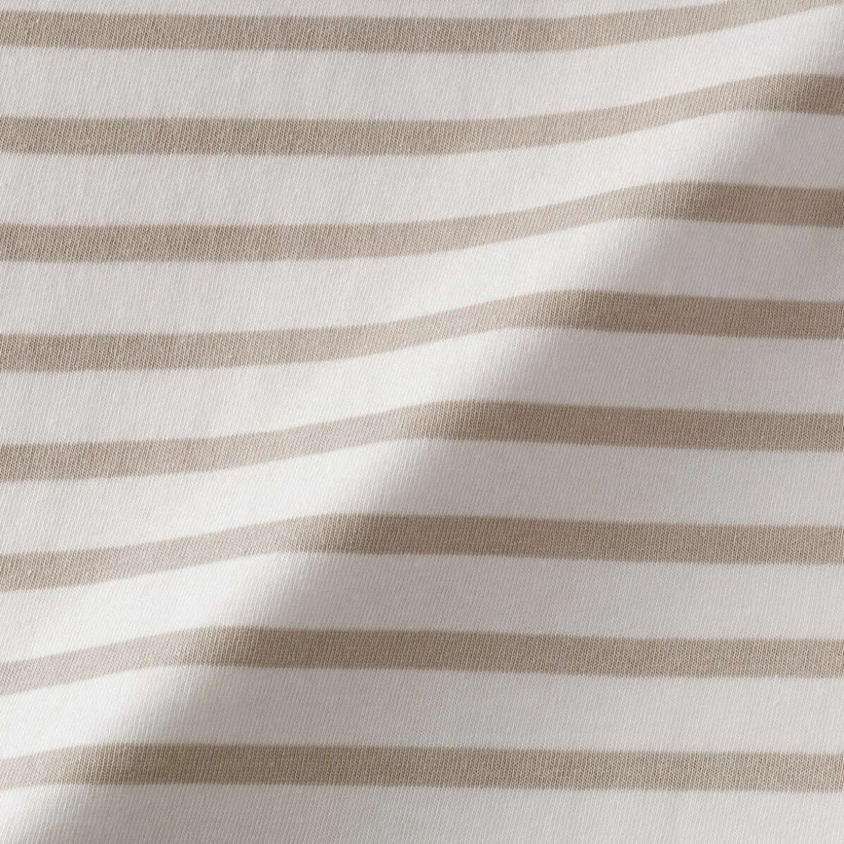 T-shirt à manches mi-longues et col bateau en coton épais pour femme