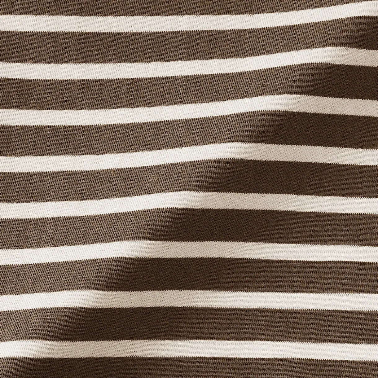 T-shirt à manches mi-longues et col bateau en coton épais pour femme