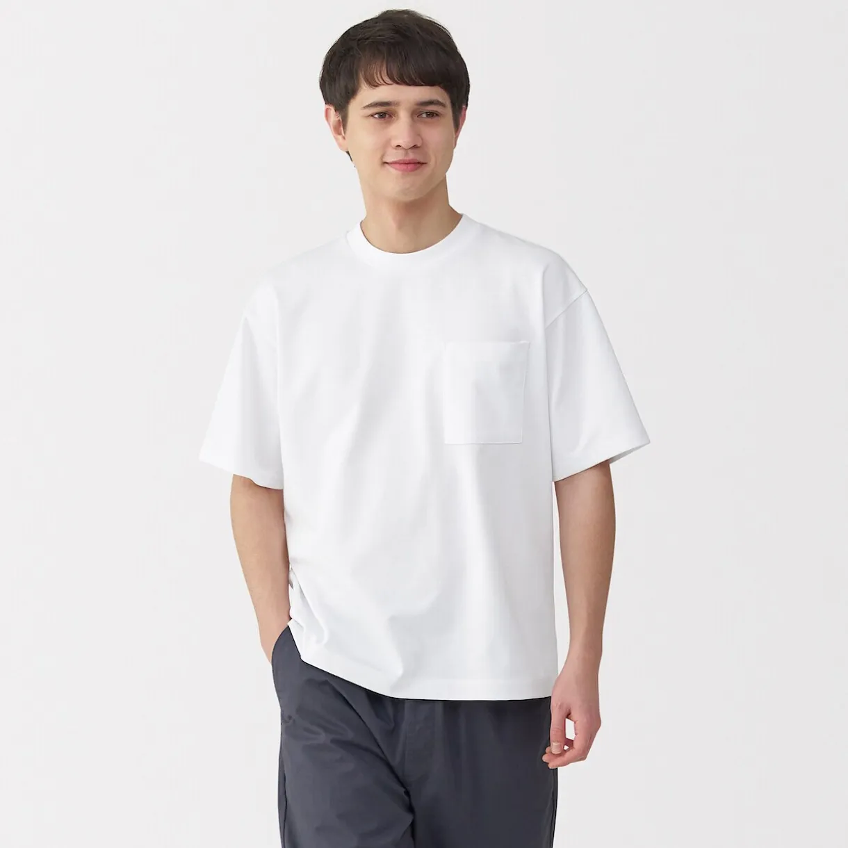 T‐shirt Cool Touch à poche coupe Relax pour homme