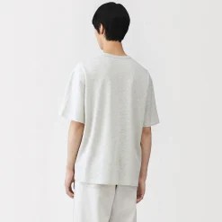 T-shirt en jersey bouclé de coton biologique pour homme