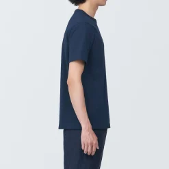 T‐shirt en jersey de coton épais manches courtes homme