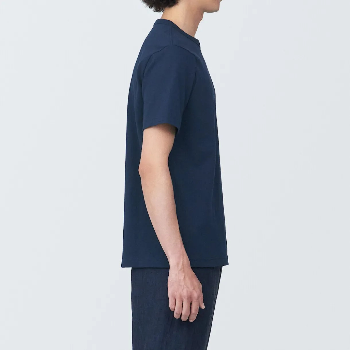 T‐shirt en jersey de coton épais manches courtes homme