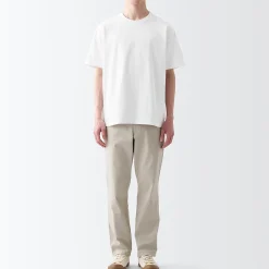 T‐shirt en jersey de coton épais manches courtes homme