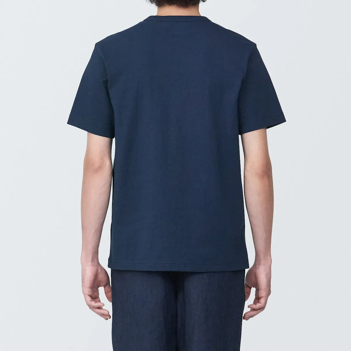 T‐shirt en jersey de coton épais manches courtes homme