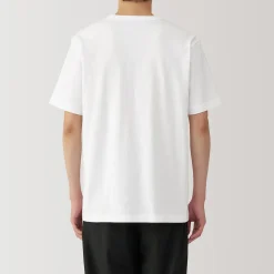 T‐shirt en jersey de coton épais manches courtes pour homme