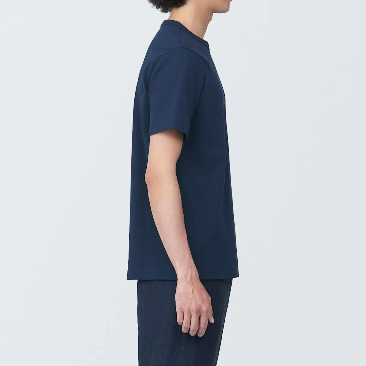 T‐shirt en jersey de coton épais manches courtes pour homme