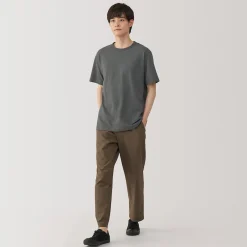 T‐shirt en jersey de coton épais manches courtes pour homme