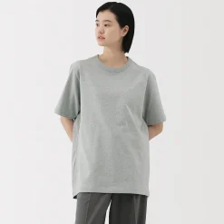 T‐shirt en jersey de coton épais manches courtes pour homme