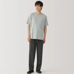 T‐shirt en jersey de coton épais manches courtes pour homme
