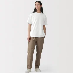 T‐shirt en jersey de coton épais manches courtes pour homme