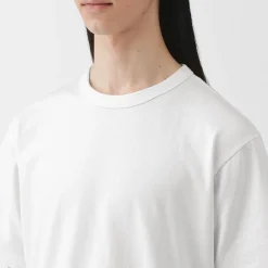 T‐shirt en jersey de coton épais manches courtes pour homme